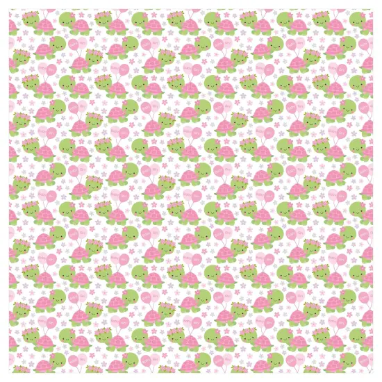 Little Birdie Little Miracle Cardstock Pack 12"X12" 12/Pkg-Baby Girl {5}