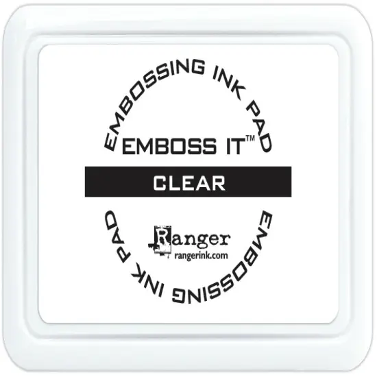 Ranger Emboss-It Ink Pad-Clear {1}
