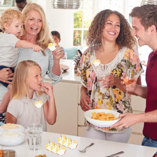 Big Dot of Happiness Baby Neutral - Baby Shower Conversation Starter - 2-in-1 Dirty Diaper Game - Set of 24 {4}