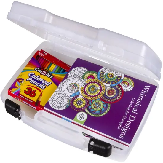 ArtBin Quick View Carrying Case-17"X3.875"X12.375" Translucent {4}