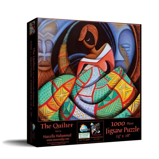 Sunsout The Quilter 1000 pc Jigsaw Puzzle 39460 {3}