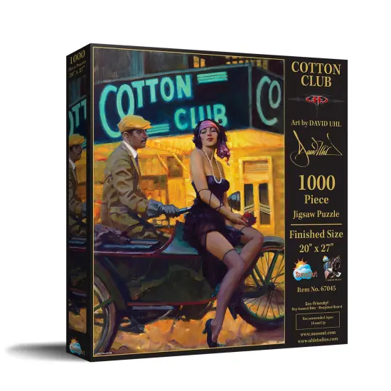 Sunsout Cotton Club 1000 pc Jigsaw Puzzle 67045 {3}