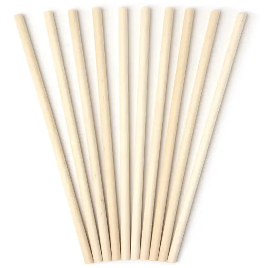 CousinDIY Dowel Rod .25"X12" 10/Pkg-Natural {2}