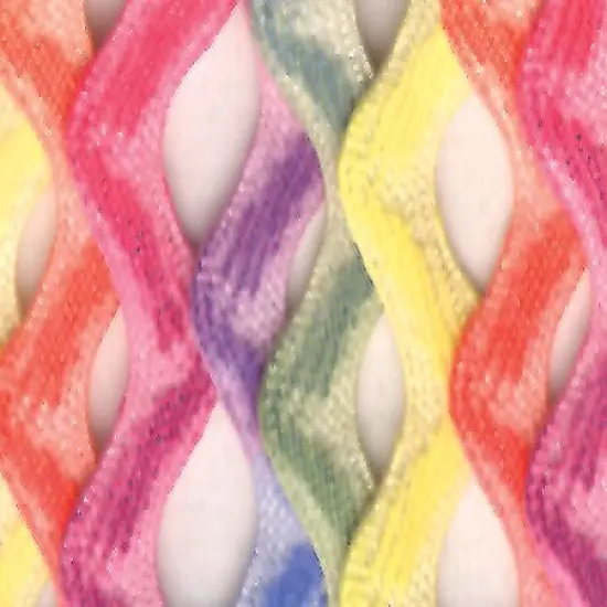 Wrights Medium Printed Rickrack .5"X2.5yd-Rainbow {2}