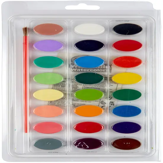 Crayola Washable Watercolors-24 colors {4}