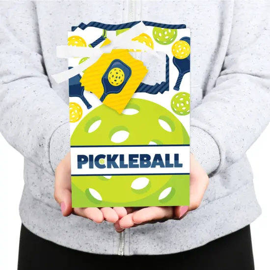 Big Dot of Happiness Let&rsquo;s Rally - Pickleball - Birthday or Retirement Party Favor Boxes - Set of 12 {6}
