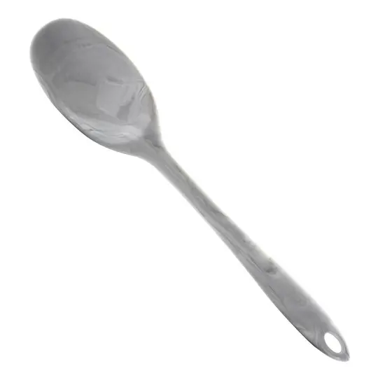 Norpro Silicone Flexible and Durable Gray Marble Spoon 11.25 inch {1}