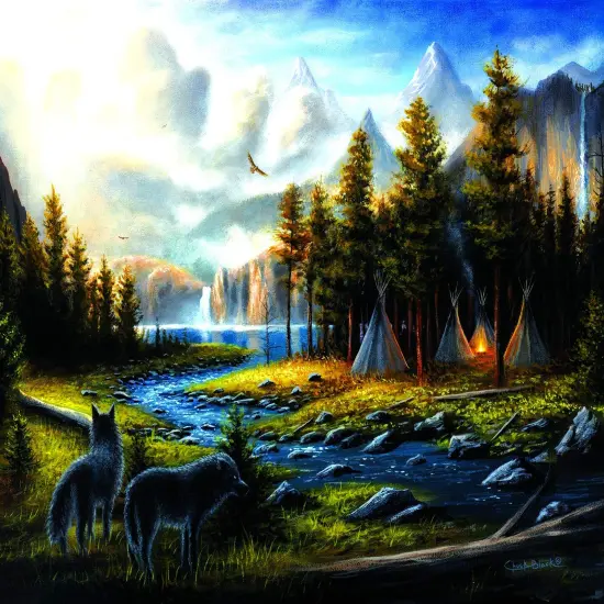 Sunsout Living Wild 1000 pc Jigsaw Puzzle 55176 {1}