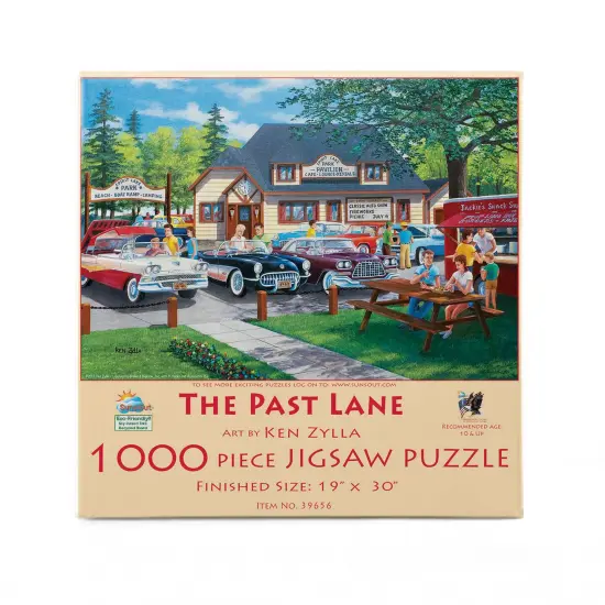 Sunsout The Past Lane 1000 pc Jigsaw Puzzle 39656 {4}