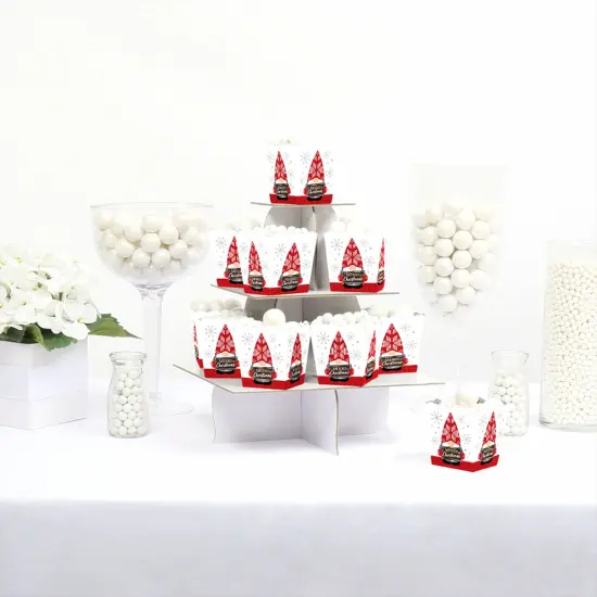 Big Dot of Happiness Christmas Gnomes - Party Mini Favor Boxes - Holiday Party Treat Candy Boxes - Set of 12 {3}