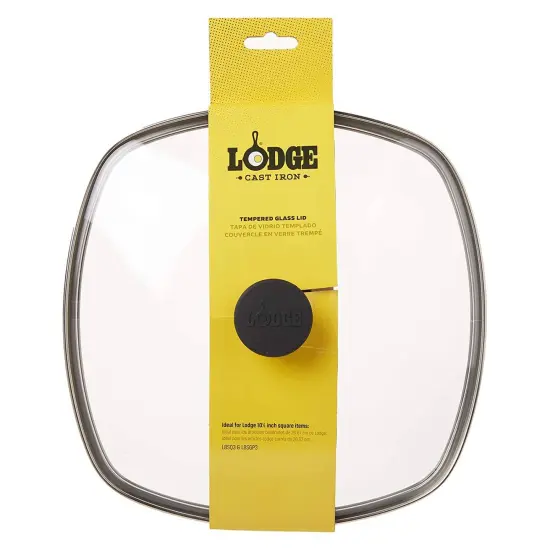 10.5" Square Glass Lid {3}