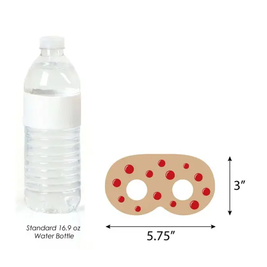 Big Dot of Happiness Happy Passover Plague Masks and Glasses - Paper Card Stock Pesach Party Photo Booth Props Kit - 10 Count {4}