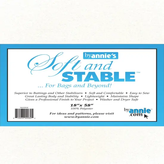 ByAnnie's Soft & Stable-White 18"X58" {1}