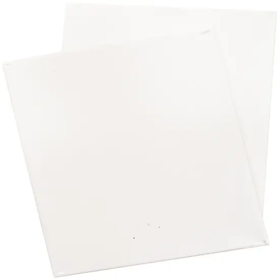American Crafts Art Supply Basics Stretched Canvas 2/Pkg-8"X10" {2}