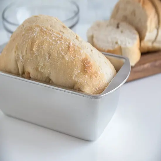 Fox Run 671 Bread Baking Pan Even Heat Tin-Plated Stainless Steel 8.5" {7}