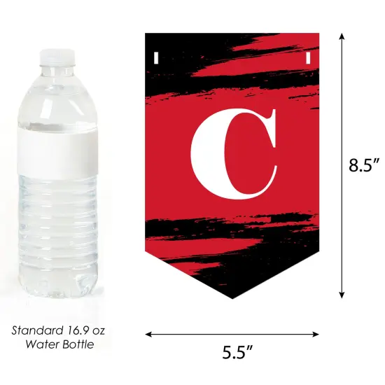 Big Dot of Happiness Reunited Red - School Class Reunion Party Bunting Banner - Party Decorations - Class Reunion Welcome Back {4}