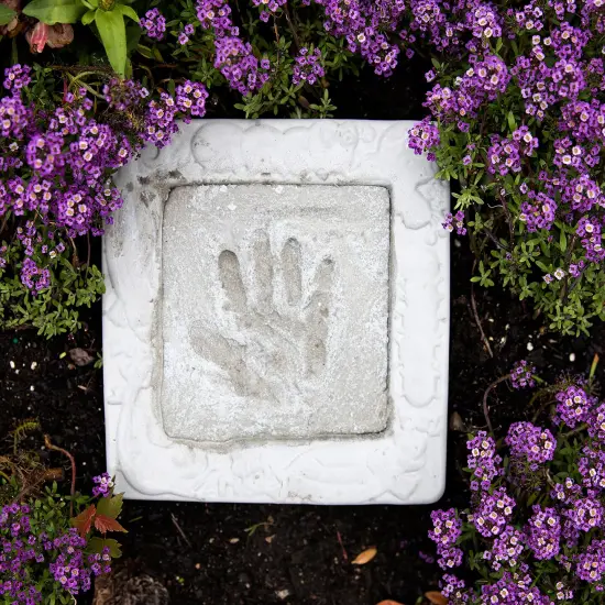 Milestones Mosaic Stepping Stone Kit-Garden Handprint {2}