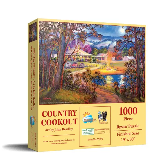 Sunsout Country Cookout 1000 pc Jigsaw Puzzle 59072 {3}