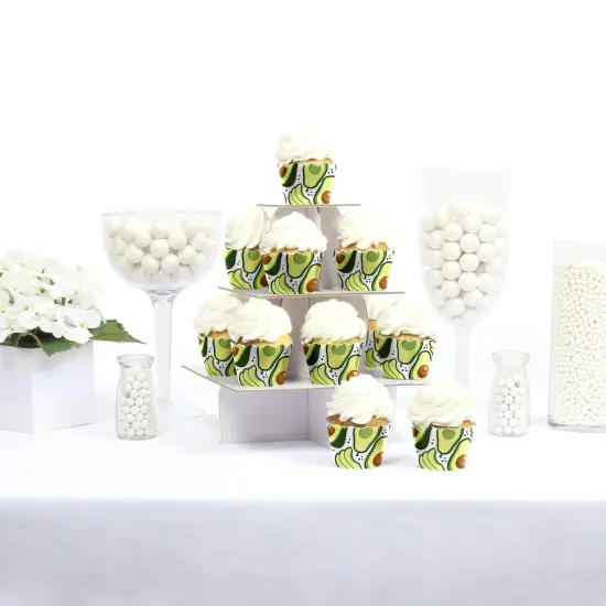 Big Dot of Happiness Hello Avocado - Fiesta Party Decorations - Party Cupcake Wrappers - Set of 12 {3}