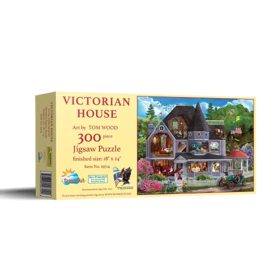 Sunsout Victorian House 300 pc Jigsaw Puzzle 29714 {3}