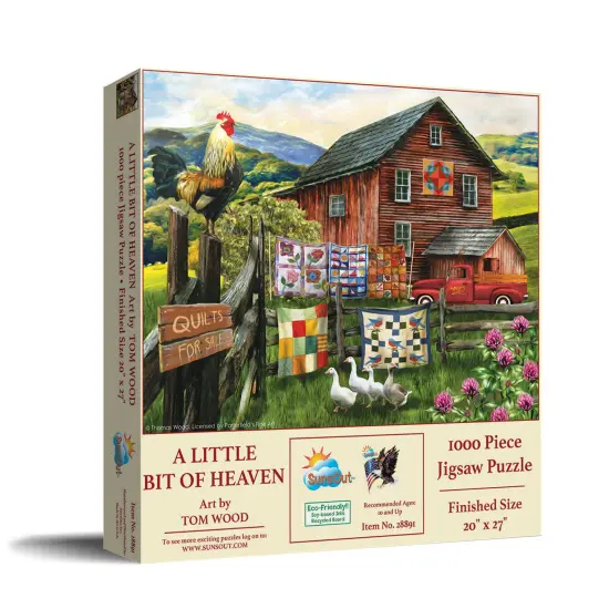 Sunsout A Little Bit of Heaven 1000 pc Jigsaw Puzzle 28891 {3}
