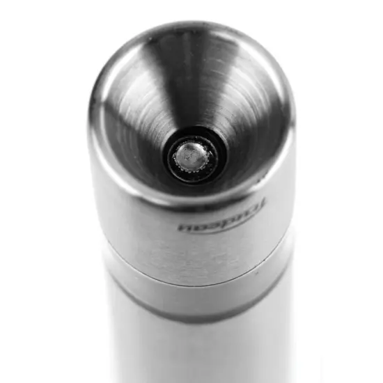 Trudeau Stainless Steel One Hand Thumb Salt Mill Grinder 6 inch {3}