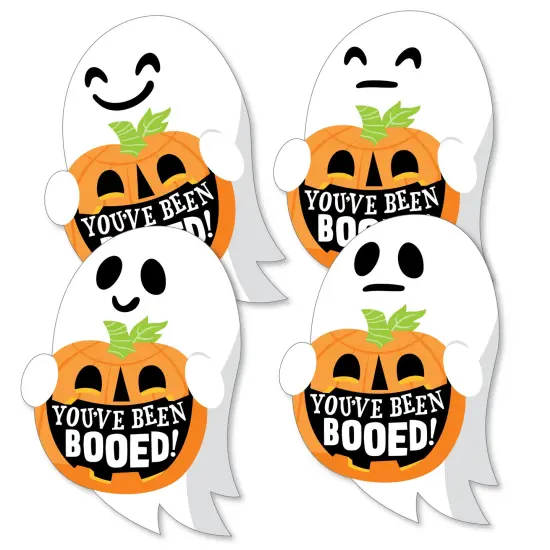 Big Dot of Happiness You've Been Booed - Decorations DIY Ghost Halloween Party Essentials - Set of 20 {3}