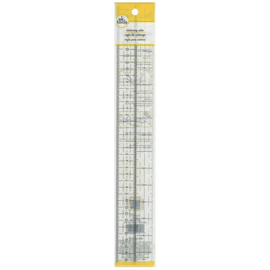 EK Tools Acrylic Pro Centering Ruler-16" {1}