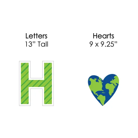 Big Dot of Happiness Happy Earth Day - Yard Sign Outdoor Lawn Decorations - Save the Planet Yard Signs - Happy Earth Day {7}