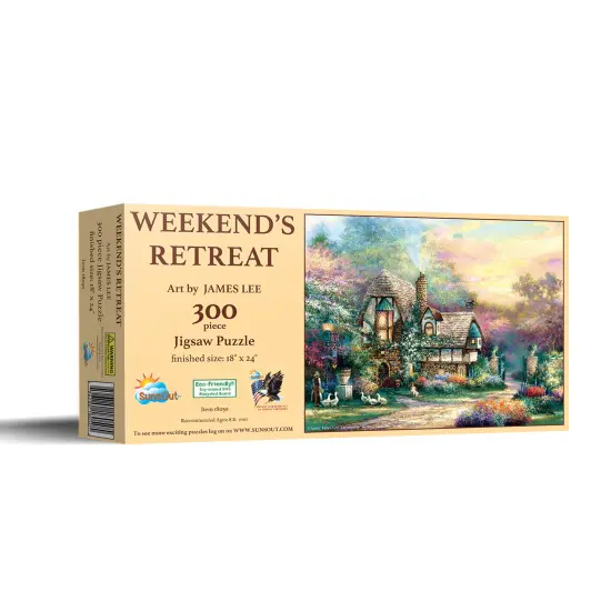 Sunsout Weekend Retreat 300 pc Jigsaw Puzzle 18050 {3}