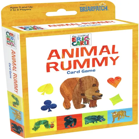 Briarpatch Eric Carle Animal Rummy Card Game {2}