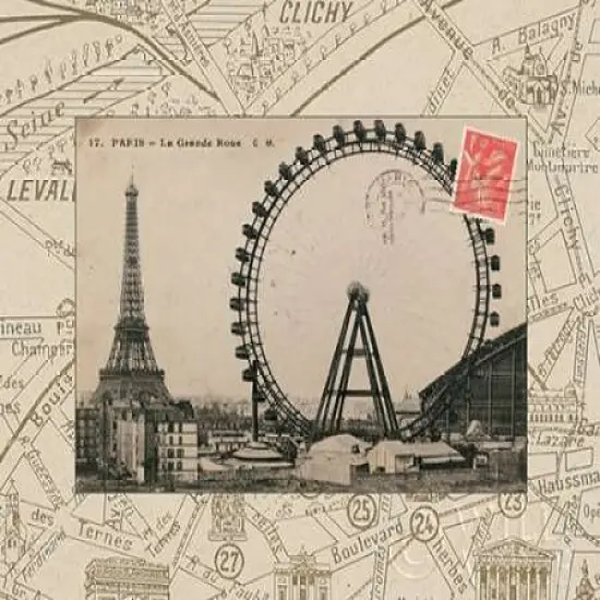 Destination Paris IV Poster Print byWild Apple Portfolio - Item # VARPDX1899 {1}