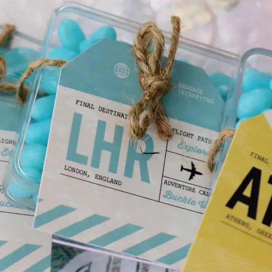 Big Dot of Happiness World Awaits - Travel Themed DIY Shaped Party Cut-Outs - 24 Count {4}