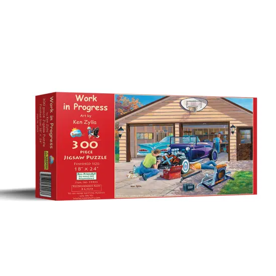 Sunsout Work in Progress 300 pc Jigsaw Puzzle 39903 {3}