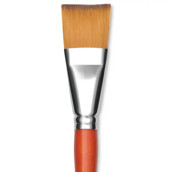 Raphael Golden Kaerell Brush - Flat, Short Handle, Size 24 {1}