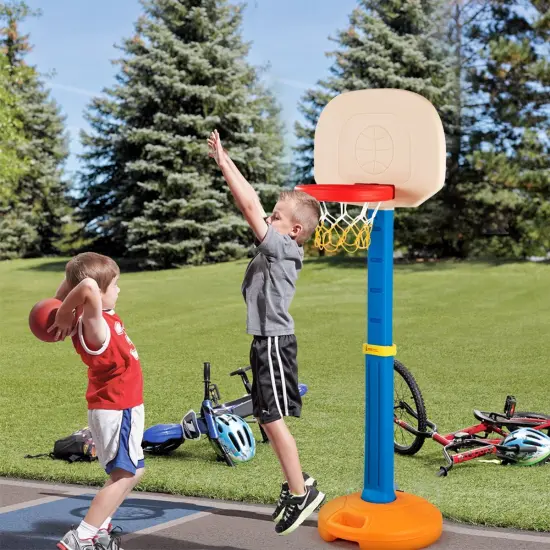 Multi-color Children Basketball Hoop Stand Ideal for Outdoor Use {2}
