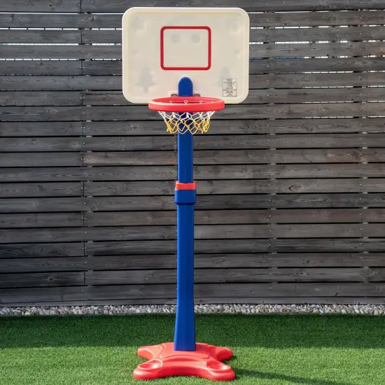 Kids Adjustable Height Basketball Hoop Stand {1}