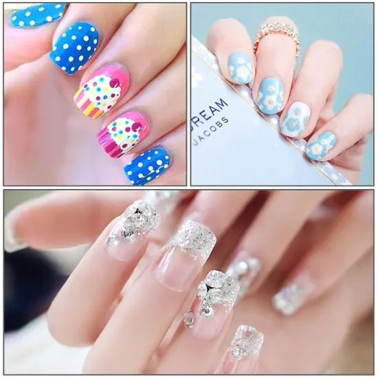 Kitcheniva 20 Pieces Nail Art Pen Painting Polish Brush White {3}