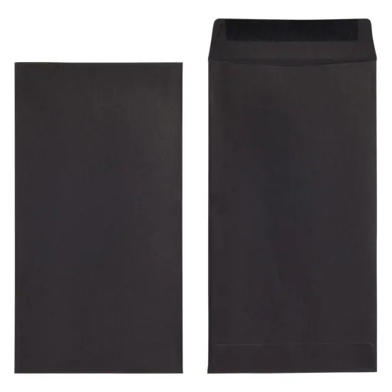 100 Pack Black Money Envelopes for Cash Budgeting {2}