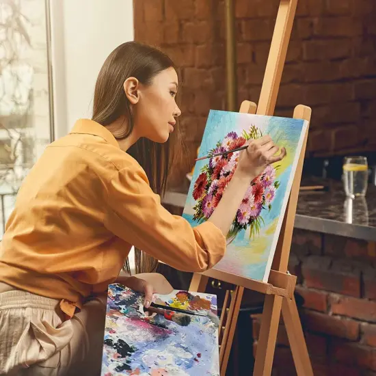 7-Pack Stretched Canvas for Bulk Painting {2}