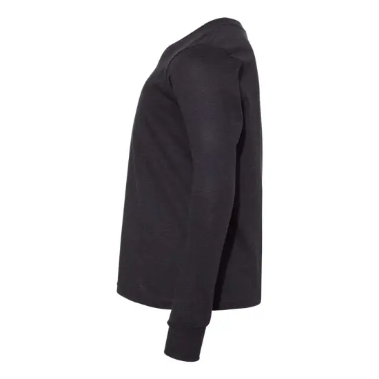 BELLA + CANVAS&reg; Youth Jersey Long Sleeve Tee - 3501Y Natural {5}