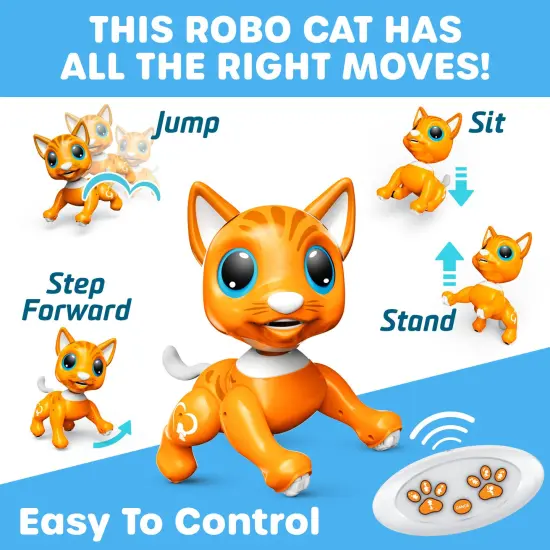 Power Your Fun Robo Pets Cat for Girls and Boys {3}
