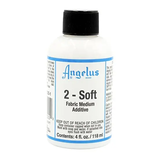 Angelus 2-Soft-4 oz Fabric Medium, 4 Fl Oz (Pack of 1), Clear {1}