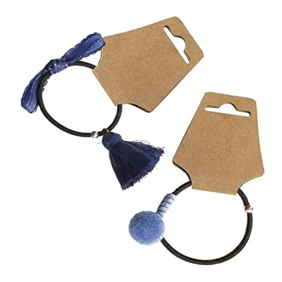 150 Pieces Earring Cards Necklace Cards Bracelet Cards Earring Holder Cards Necklace Display Cards Kraft Paper Tags for Jewelry Display {5}