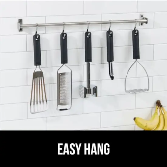 Heavy Duty Meat Tenderizer Hammer, Dual Side Kitchen Mallet, Comfortable Grip Handle, Maximize Food Flavor, Spiked Side Tenderizes, Smooth Flattens Steak, Beef, Commercial Grade, Black {5}