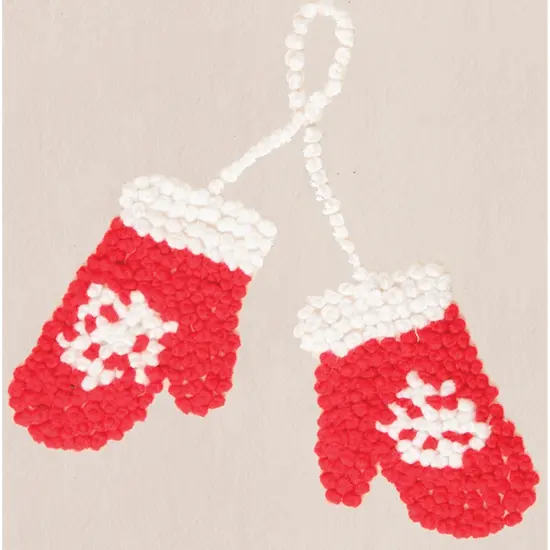 Glove French Knot Flour Sack Kitchen Towel {3}