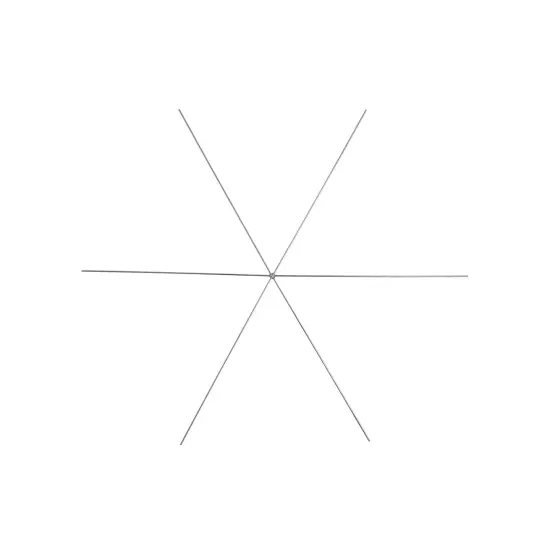 John Bead 8pcs 3.75" Snowflake Ornaments Wire Frames {3}