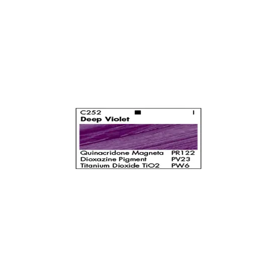 Grumbacher Academy&reg; Acrylic Paint Violet Color Family Deep Violet {2}