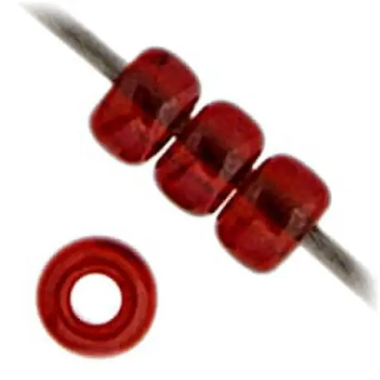 Miyuki 250g Luster Round Rocailles Seed Beads, 11/0 Garnet Gold #304 {2}