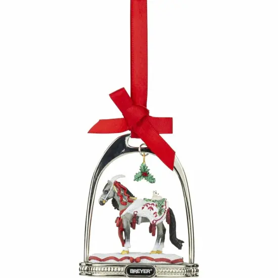 Arctic Grandeur Holiday Stirrup Ornament {3}